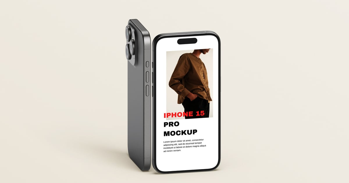 Iphone 15 Pro Mockup（456901）-技能树